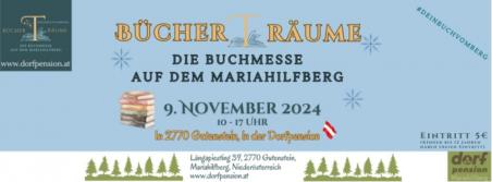Logo - BÜCHER(T)RÄUME - Die Buchmesse auf dem Mariahilfberg